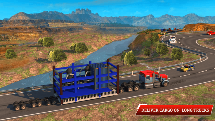 Oversized Load Cargo Truck Sim游戏截图