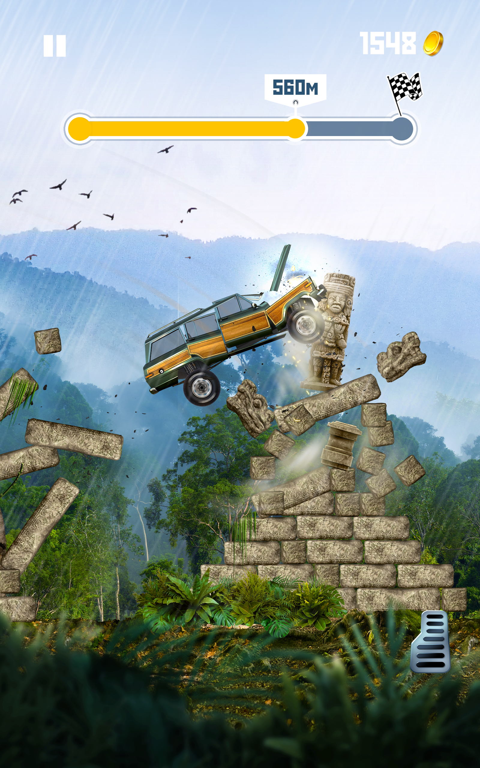 Jump The Car游戏截图