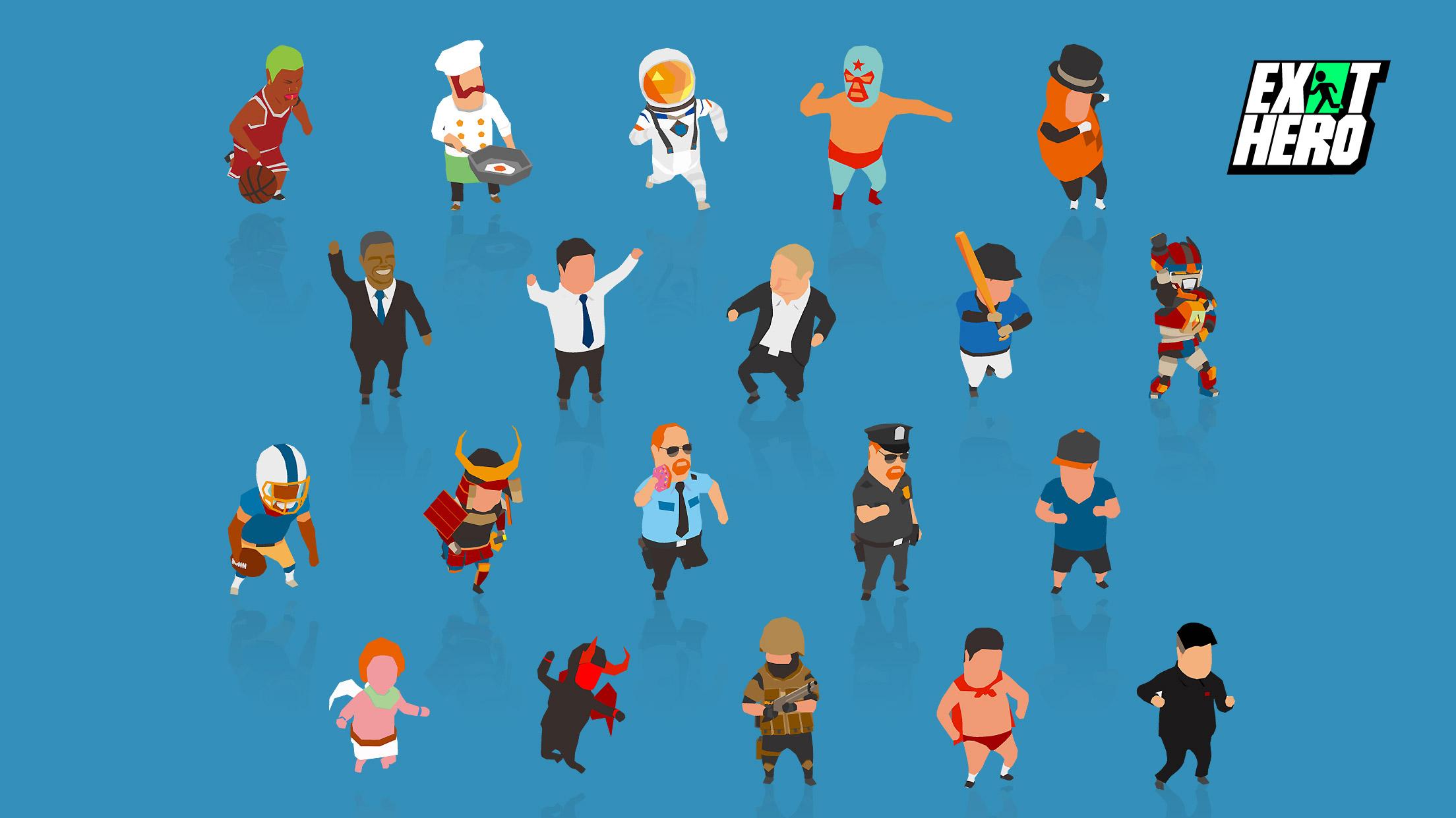 逃生英雄 (Exit Hero)游戏截图