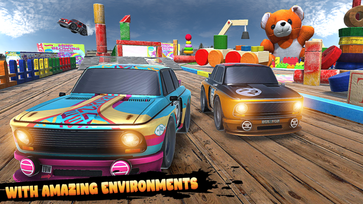 Cars Battle : Multiplayer Race游戏截图