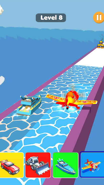 Car Transform Racing Games 3D游戏截图