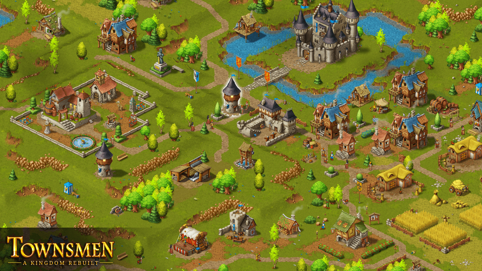 Townsmen - A Kingdom Rebuilt游戏截图