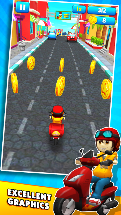 Subway Scooter : Race Game 3D游戏截图