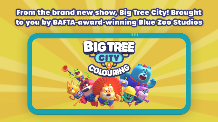 Big Tree City: Colouring Game游戏截图