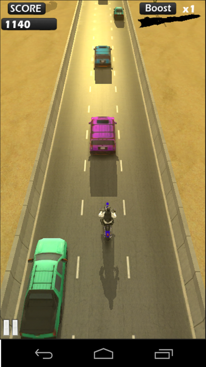 Biker Dude Road Riders : A Motorcycle Racing Game游戏截图