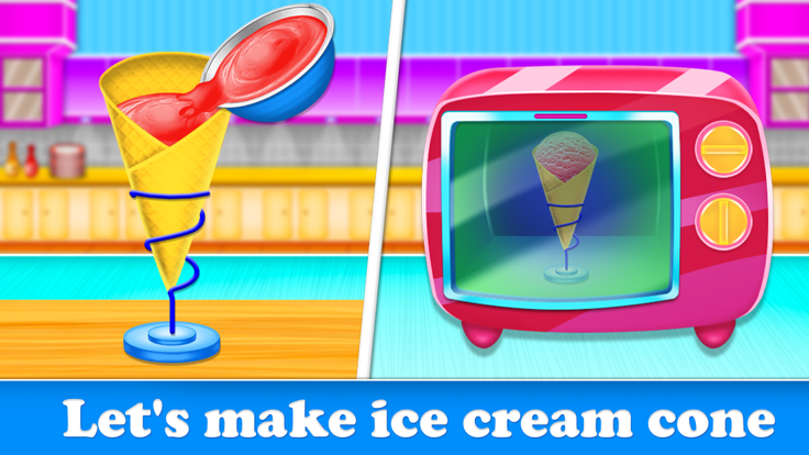 Ice cream Cone & Cupcake Game游戏截图