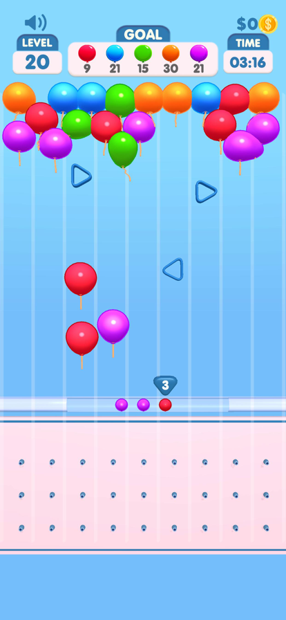 Balloon Blast Puzzle游戏截图