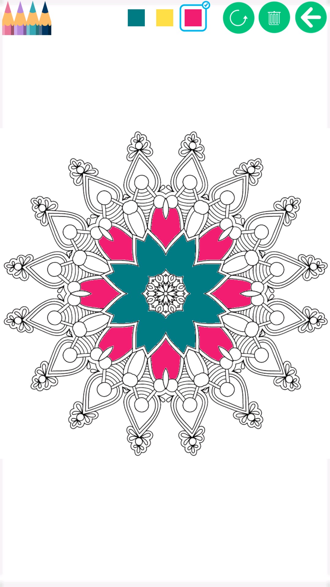 疯狂填色绘本(Colorly)-秘密花园着色书laker游戏截图