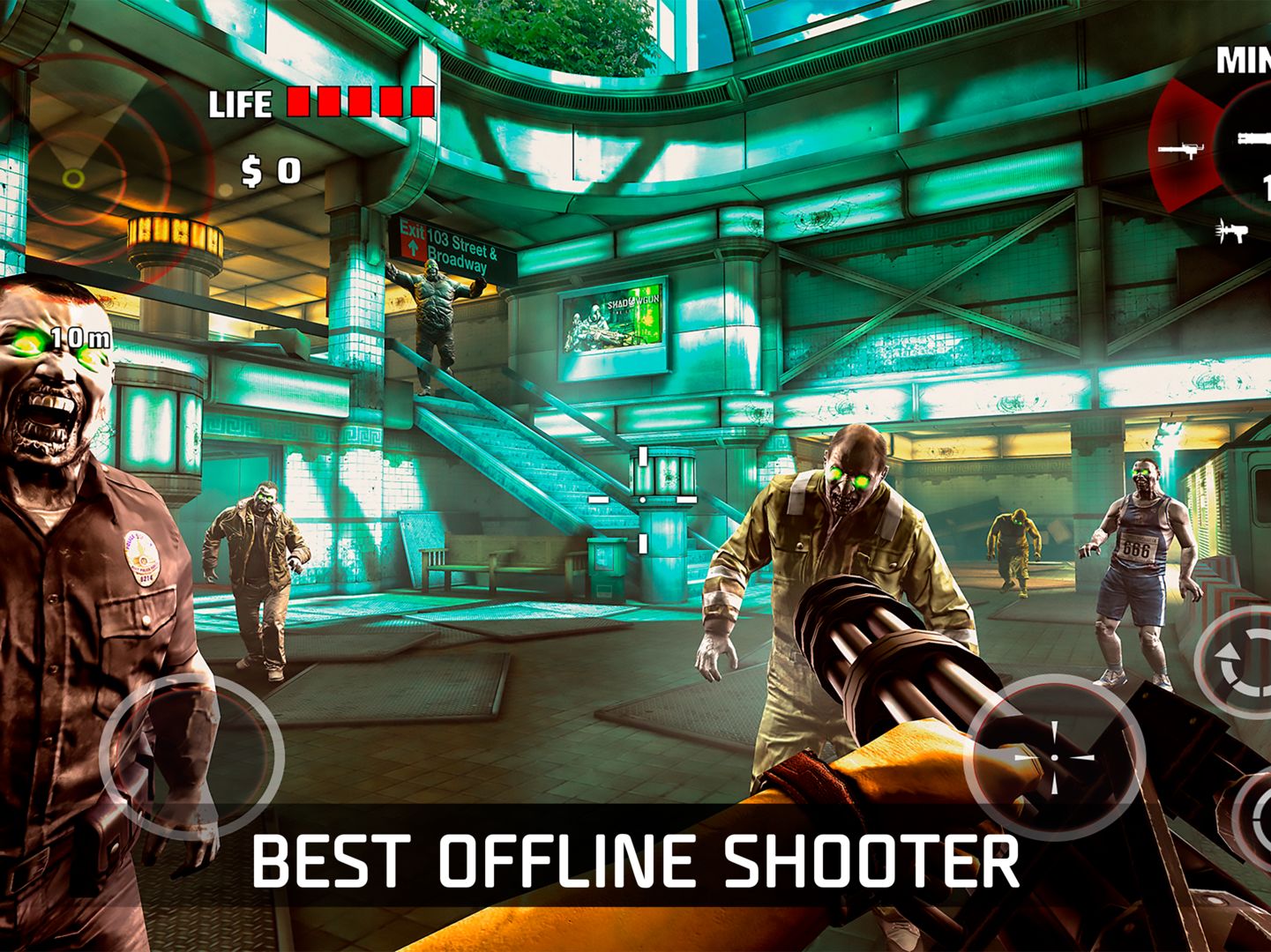 Screenshot of DEAD TRIGGER - Offline Zombie Shooter