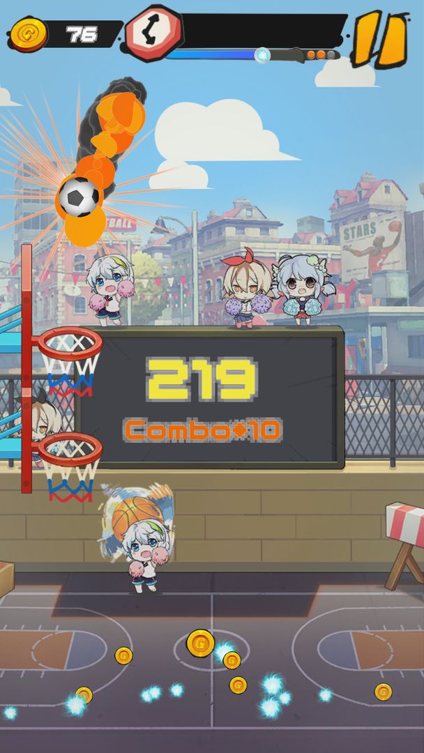 爆火篮球游戏截图