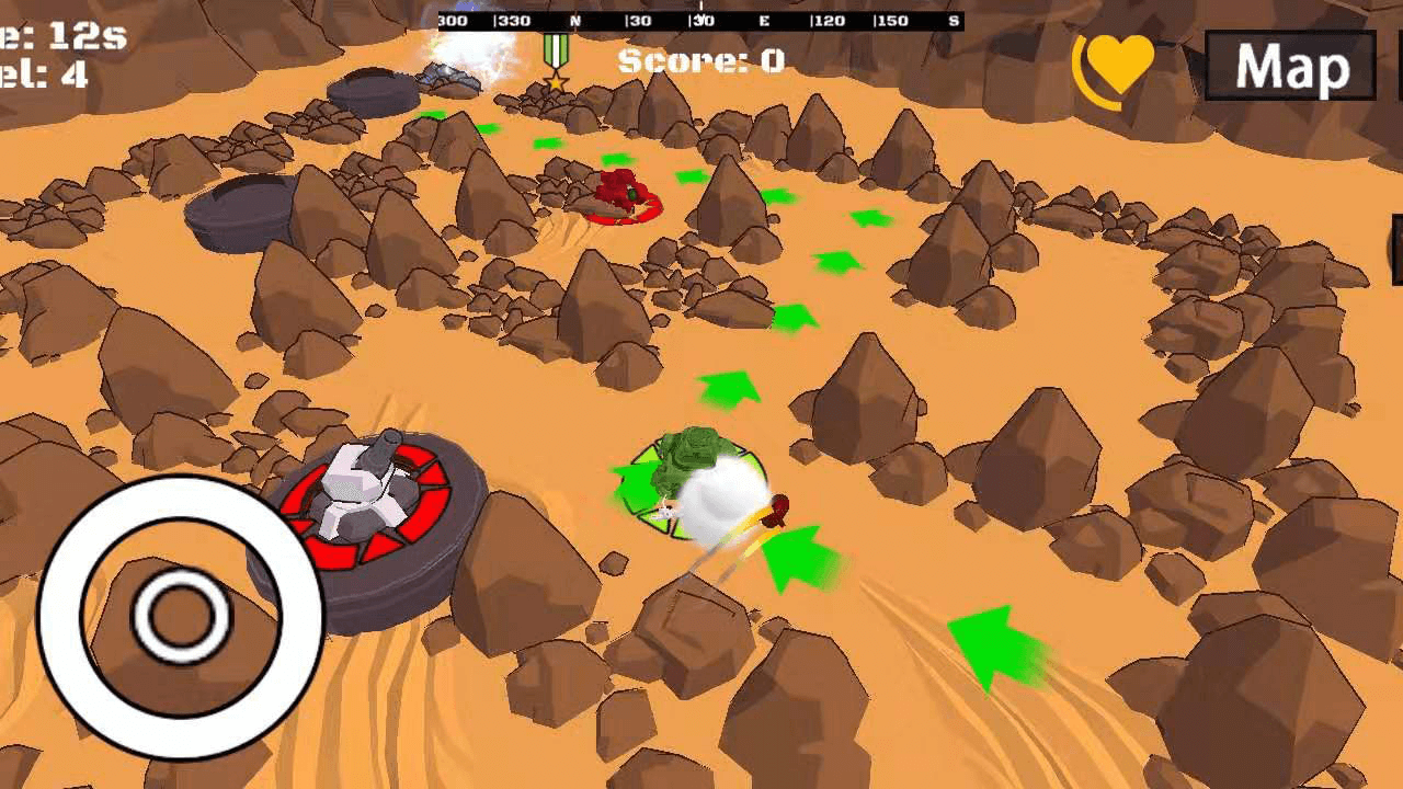 MazeTank游戏截图