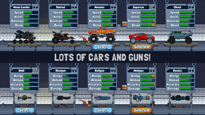 Zombie Road Trip Trials游戏截图