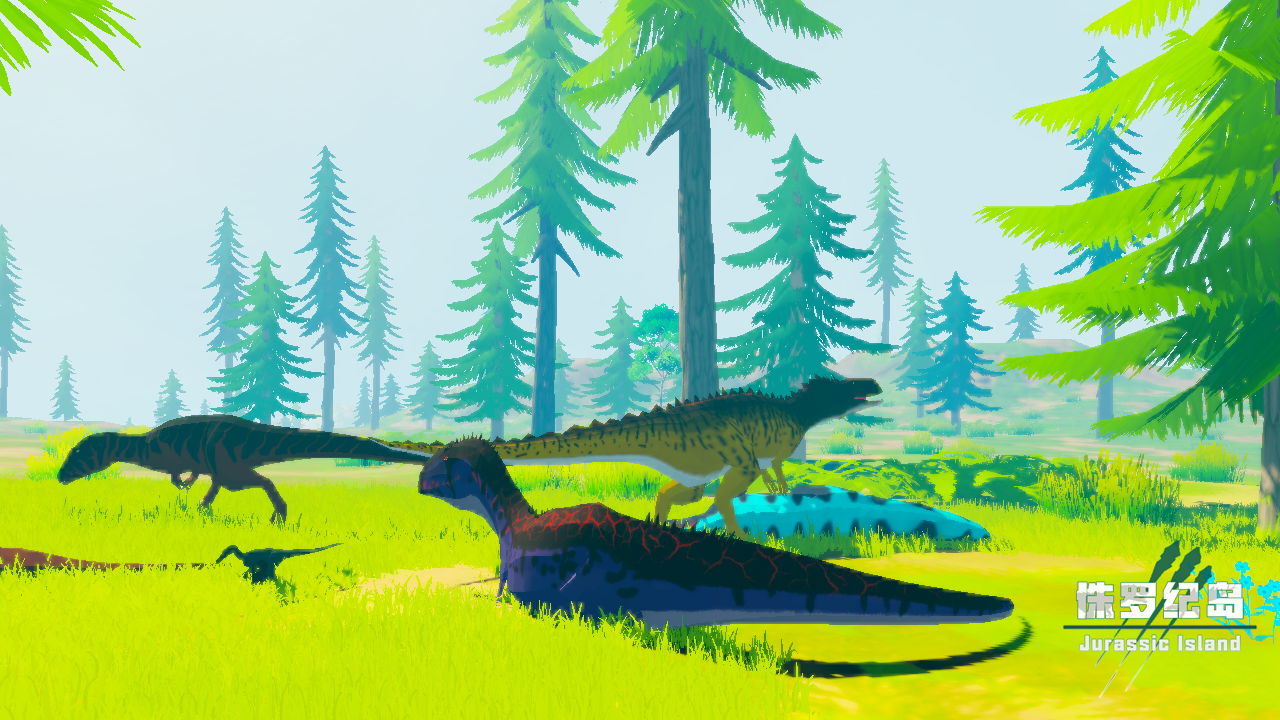 侏罗纪岛游戏截图