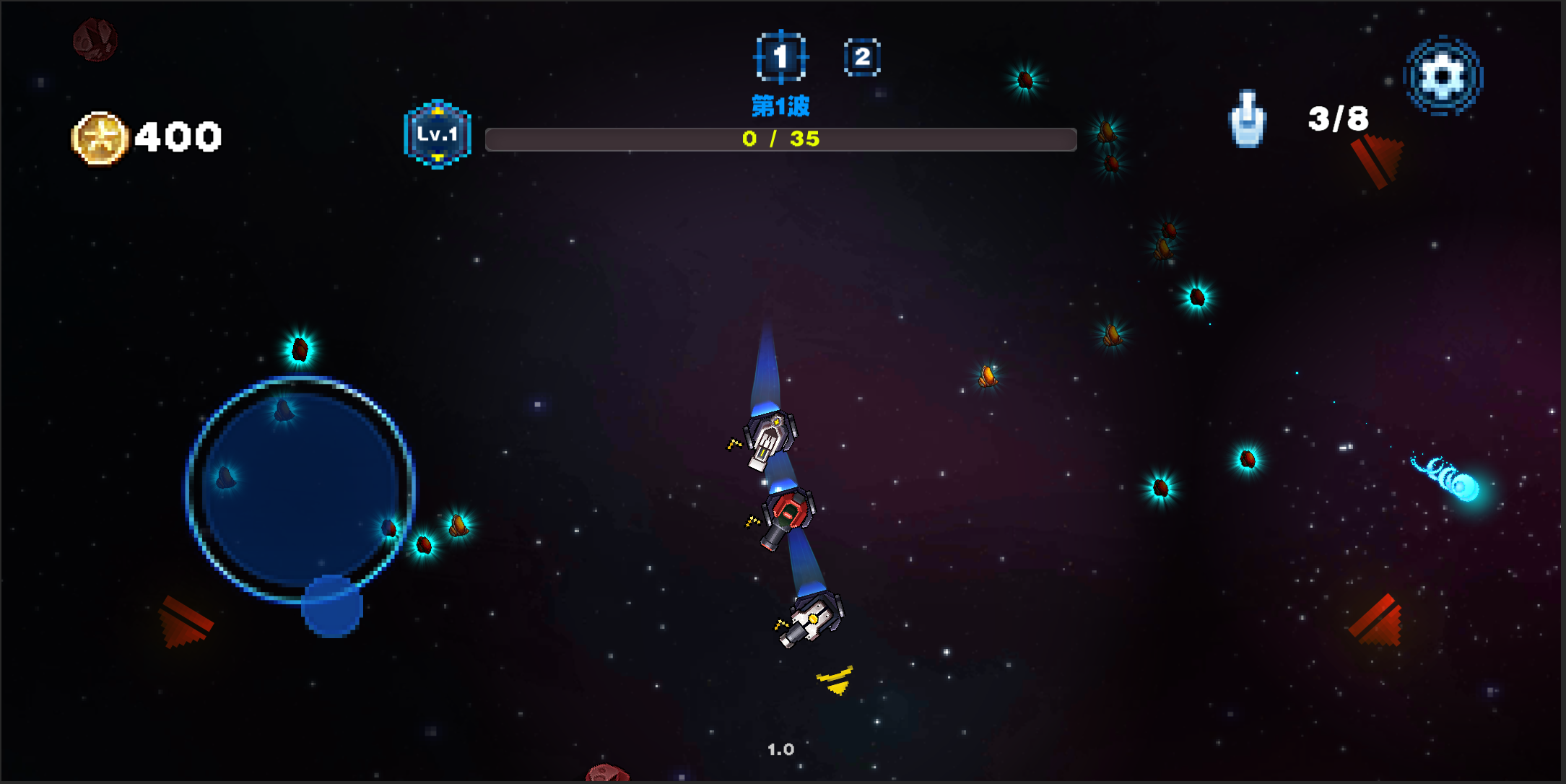 贪吃矿工游戏截图