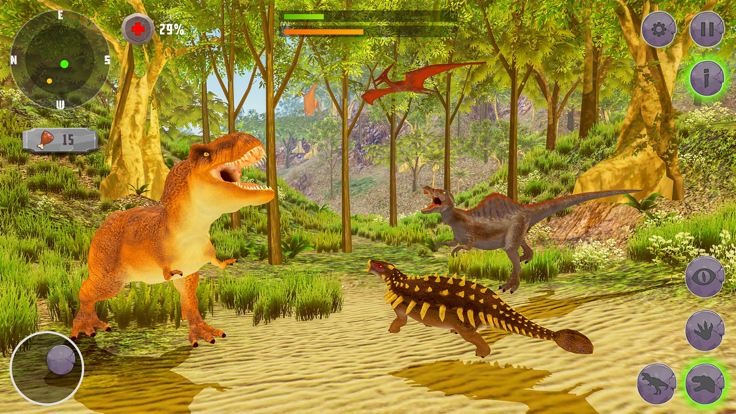 Wild Raptor Dinosaur Simulator游戏截图