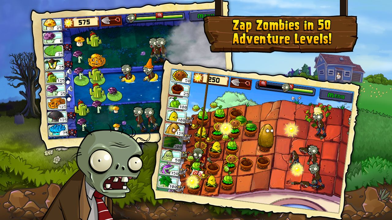 Screenshot of Plants vs. Zombies FREE