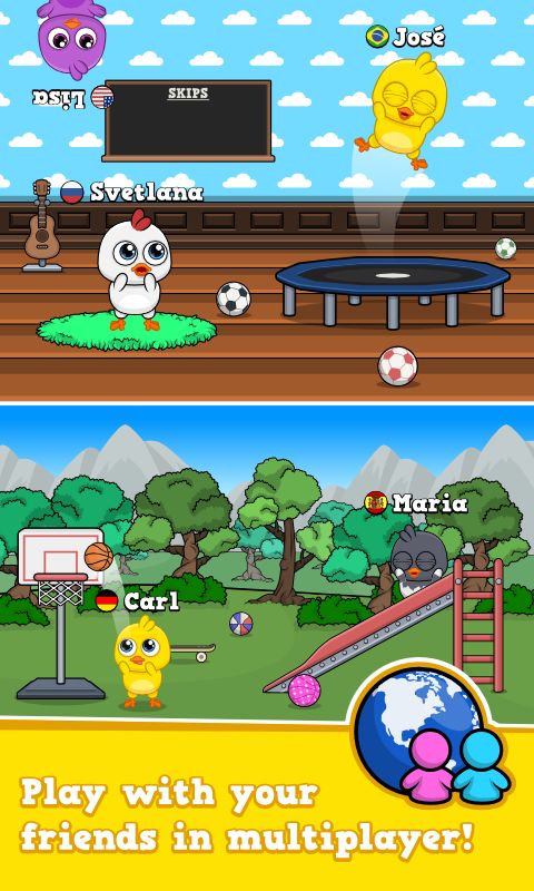 Screenshot of My Chicken - Virtual Pet Game
