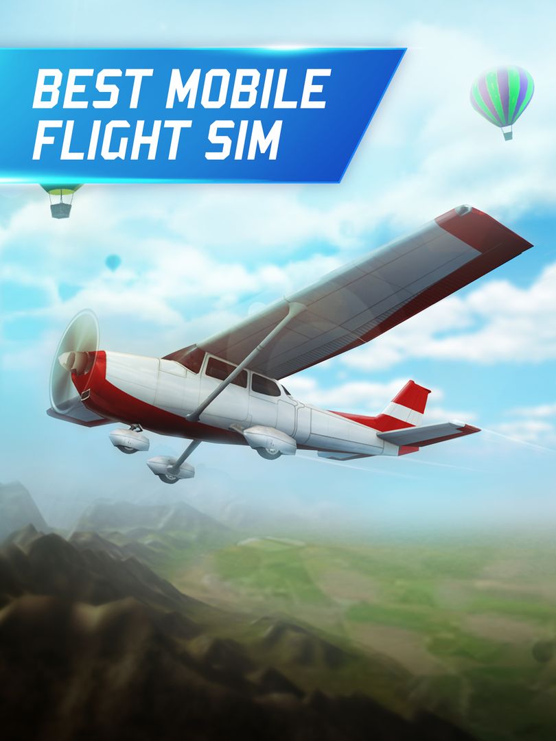 Screenshot of Flight Pilot Simulator 3D Free