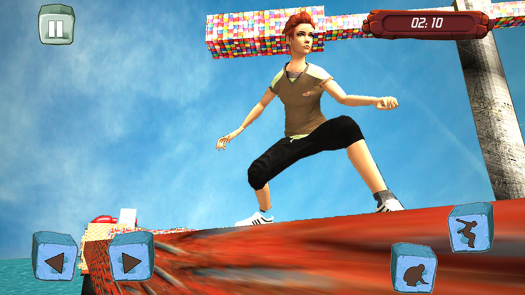 特技演员运行模拟器3D 2018游戏截图