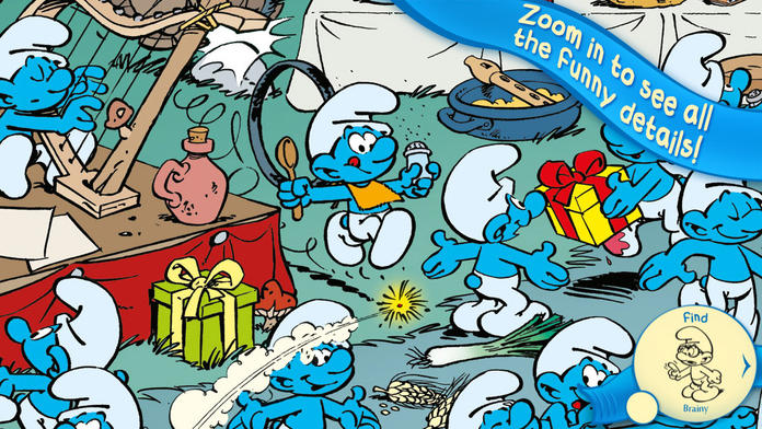 The Smurfs Hide & Seek with Brainy游戏截图