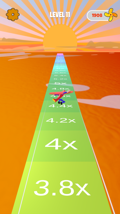 Walking Plane游戏截图