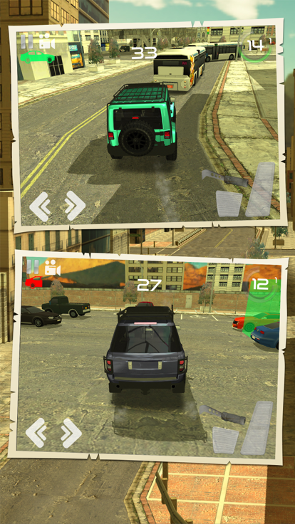 城市街道运动车停车驾驶模拟器游戏截图