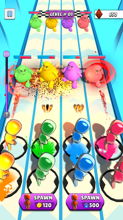 Stickman Squad - shooting game游戏截图