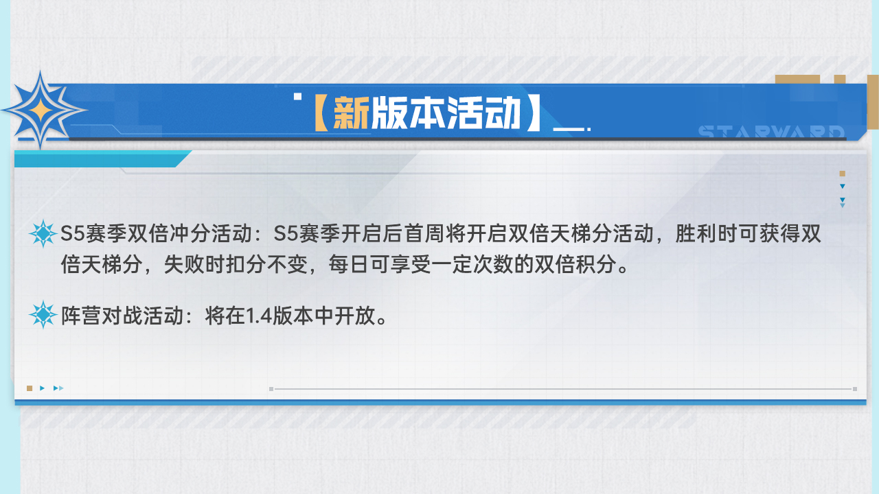新版本活动开启