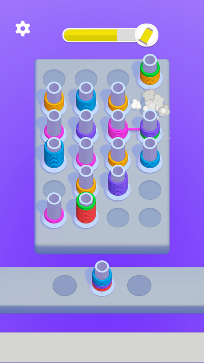 Rope Color Sort 3D游戏截图