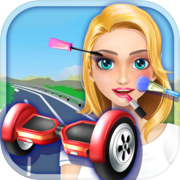 女生平衡车模拟 - 免费化妆与装扮女孩游戏icon