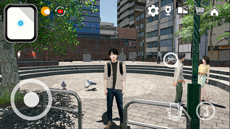 大阪外卖员模拟器-日本虚拟旅游 3D游戏截图