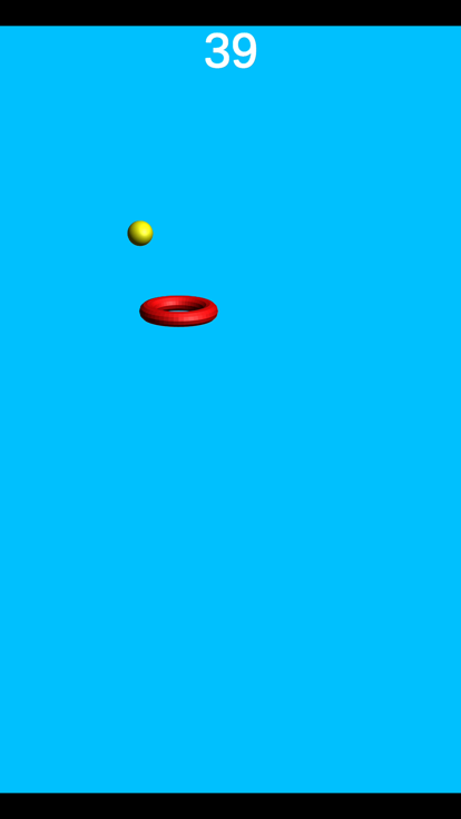 Flappy Ball Dunk游戏截图