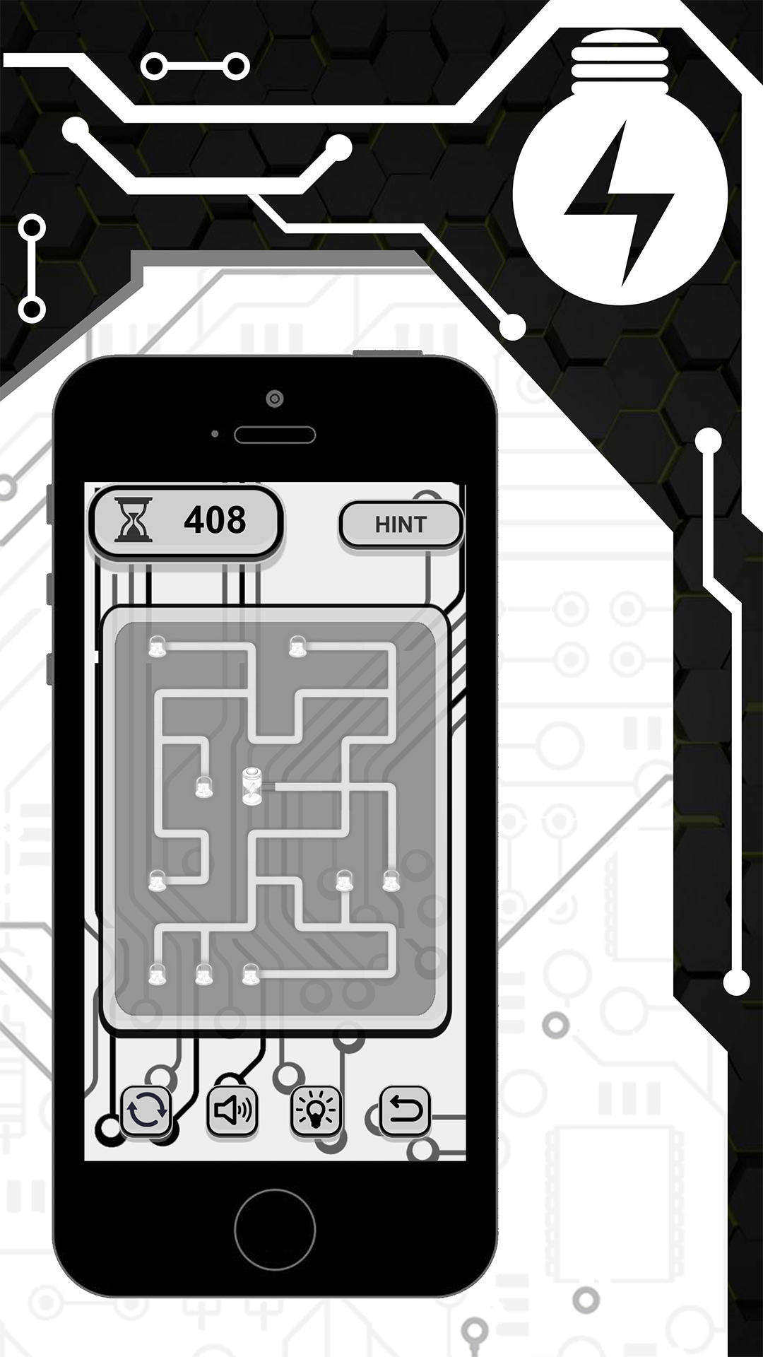 Light Up - Gray Space游戏截图