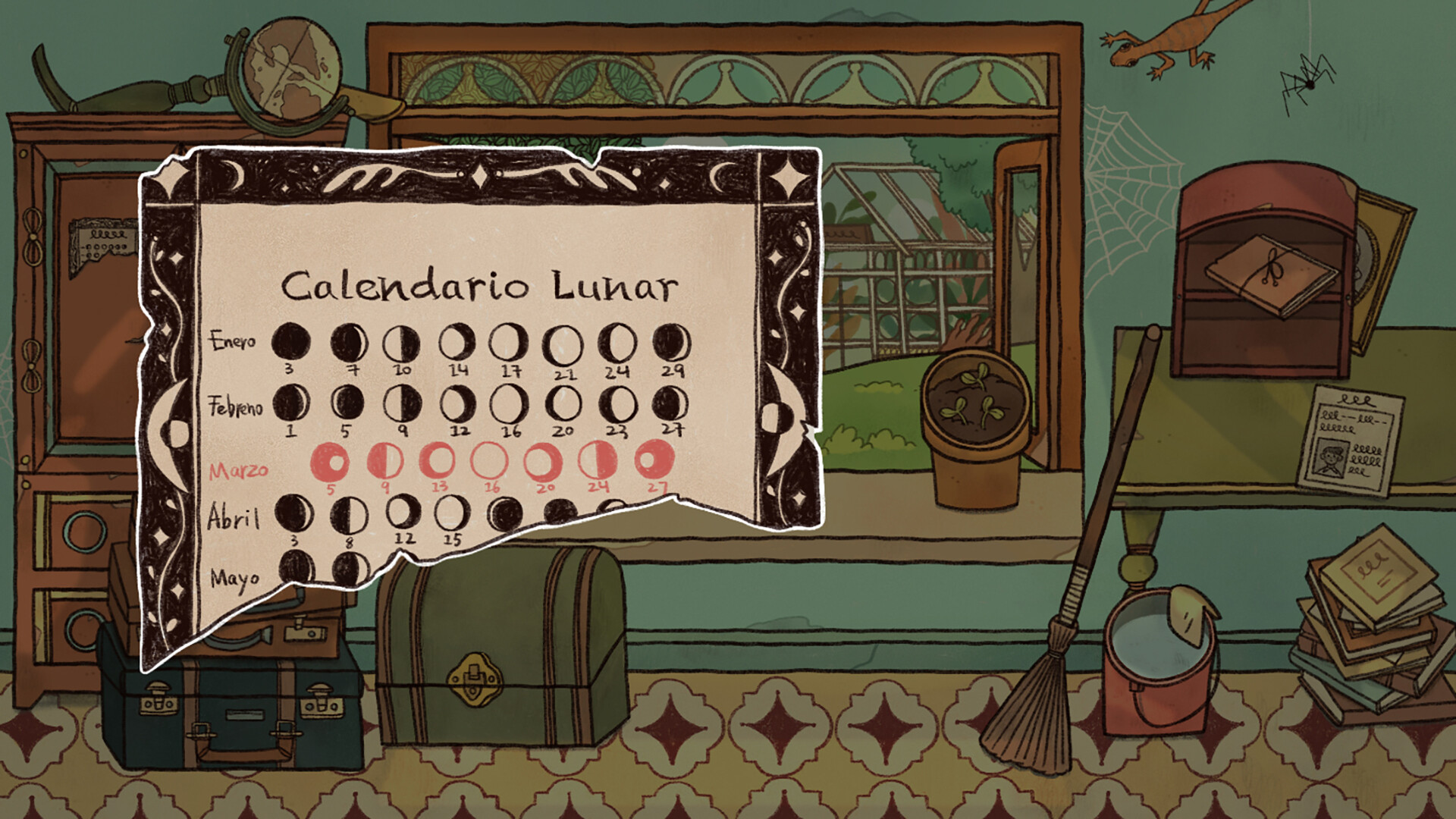 窗台上的蝴蝶游戏截图