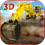 砂挖掘机模拟器 3D-真正的卡车司机和建筑模拟器icon