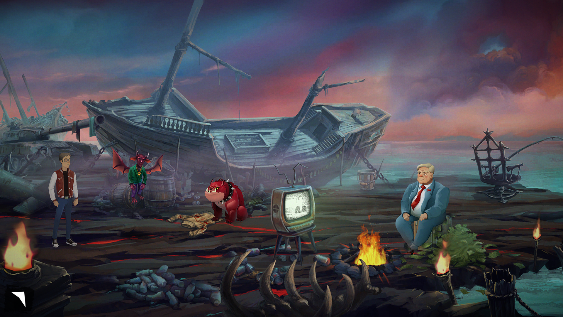 安吉洛和戴蒙地狱之旅