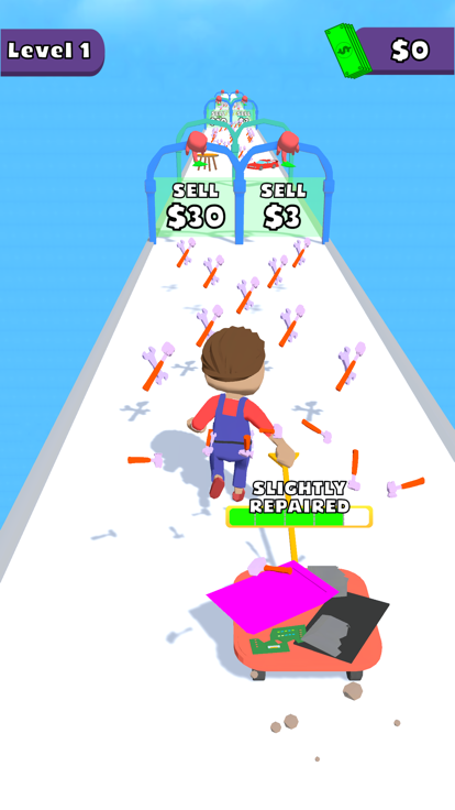 Second Hand Runner游戏截图