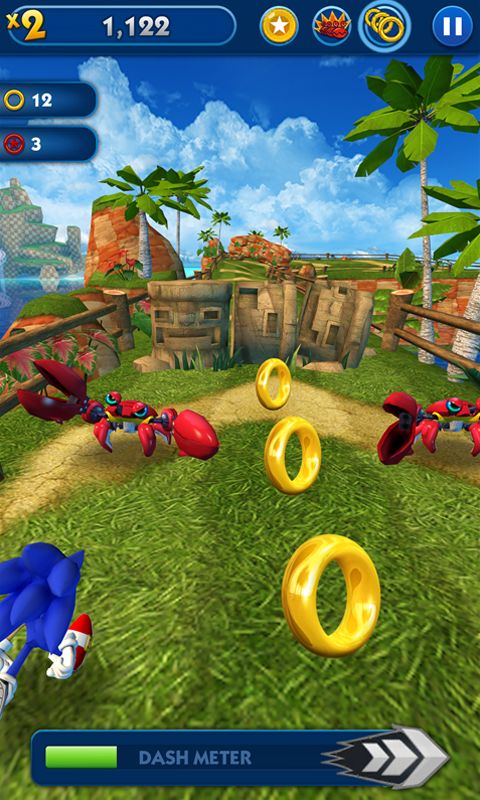 Screenshot of Sonic Dash