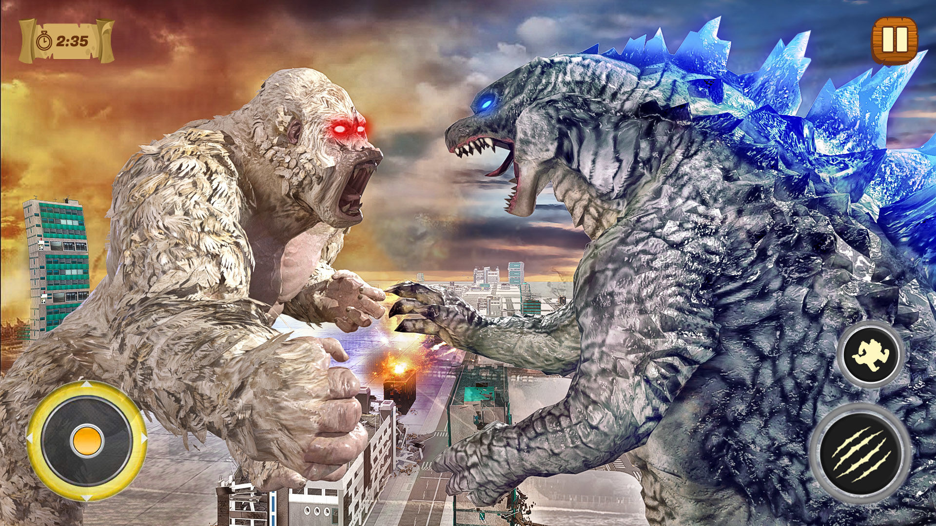 Screenshot of Monster Dinosaur Evolution: King Kong Games 2021