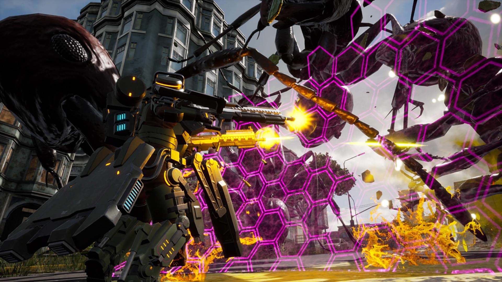 EARTH DEFENSE FORCE: IRON RAIN游戏截图
