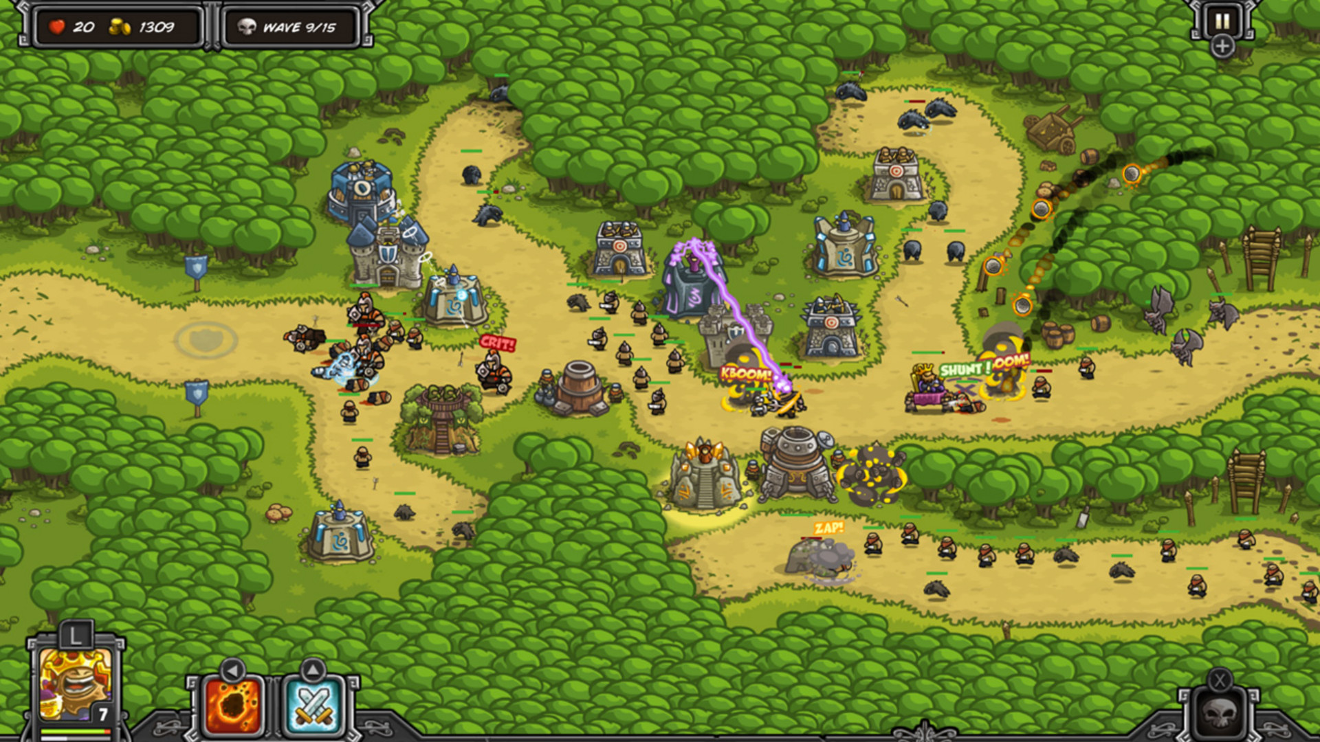 Kingdom Rush  - Tower Defense游戏截图