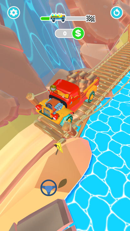 Cliff Truck 3D游戏截图
