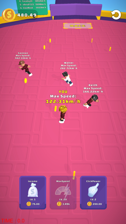 Clicker Race游戏截图