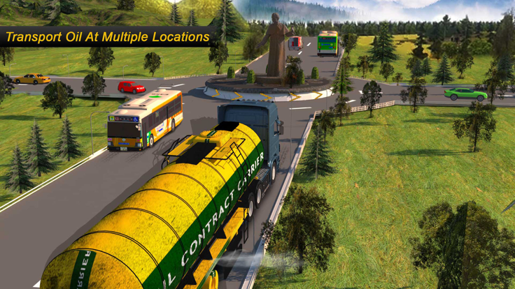 Offroad Oil Tanker:Cargo Drive游戏截图
