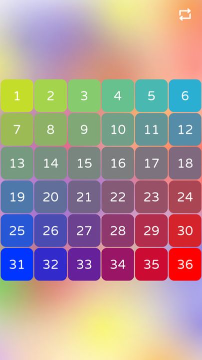 Numbers Loop - 2d Rubik's Cube游戏截图