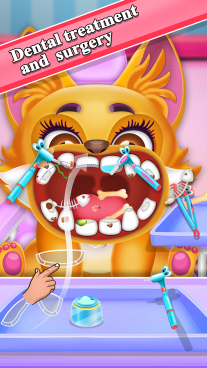 Animals Dentist : Doctors care游戏截图