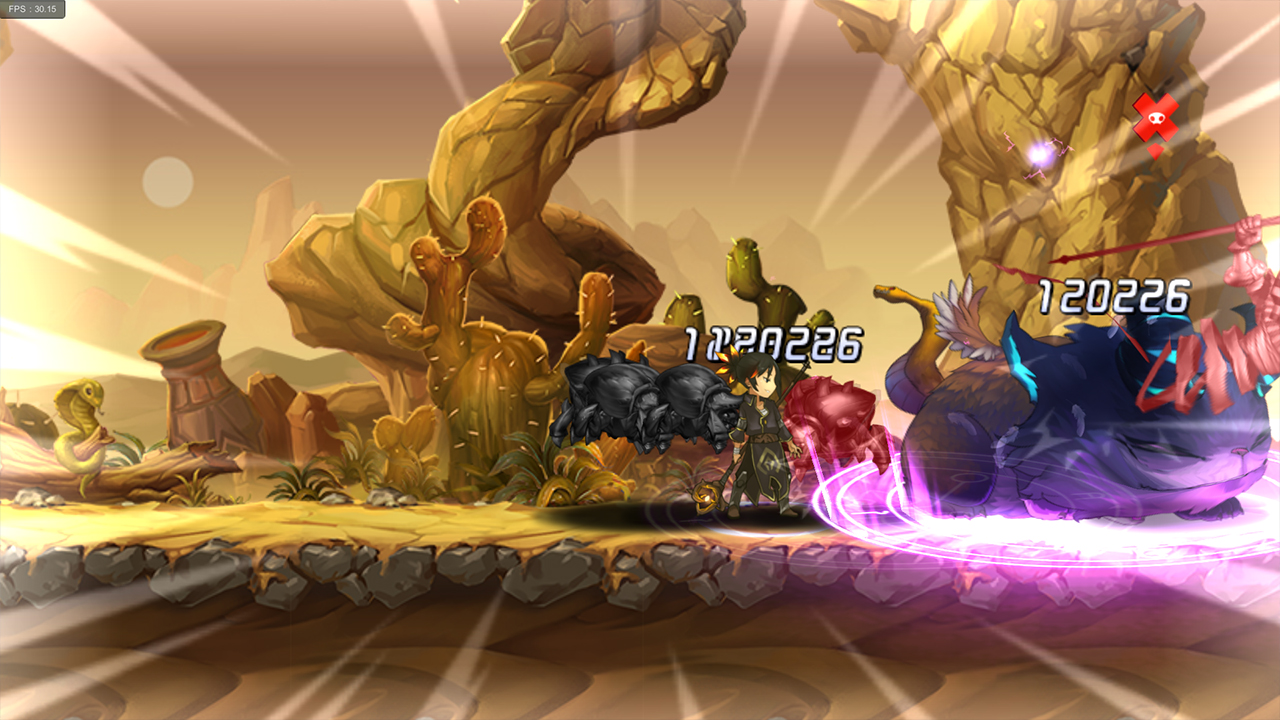 地下城与冒险游戏截图