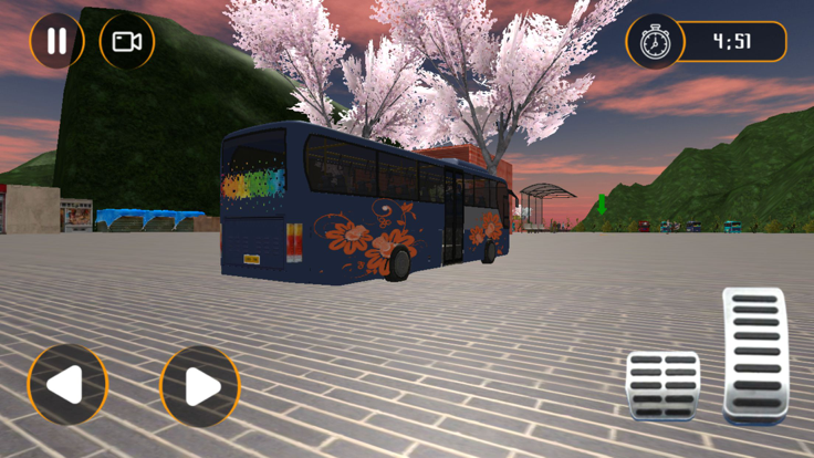 Urban Bus Driving Pro游戏截图