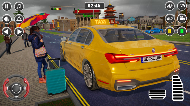 2023 年美国出租车驾驶游戏游戏截图