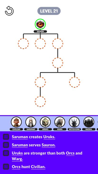 Food Chain Sort游戏截图